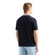 Emporio Armani Dark Navy Trimmed Crew T-Shirt