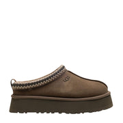 UGG Tazz Suede Hickory Platform Slippers