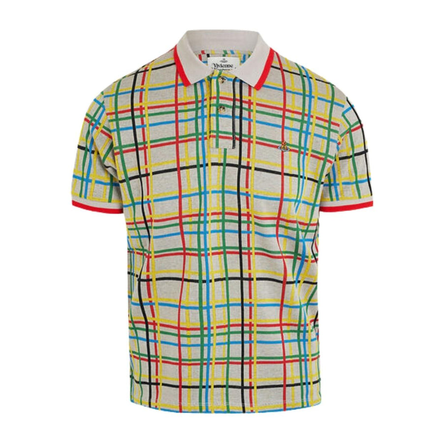 Vivienne Westwood Multi-Colour Stripe Classic Polo Shirt