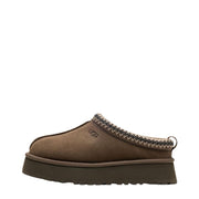 UGG Tazz Suede Hickory Platform Slippers