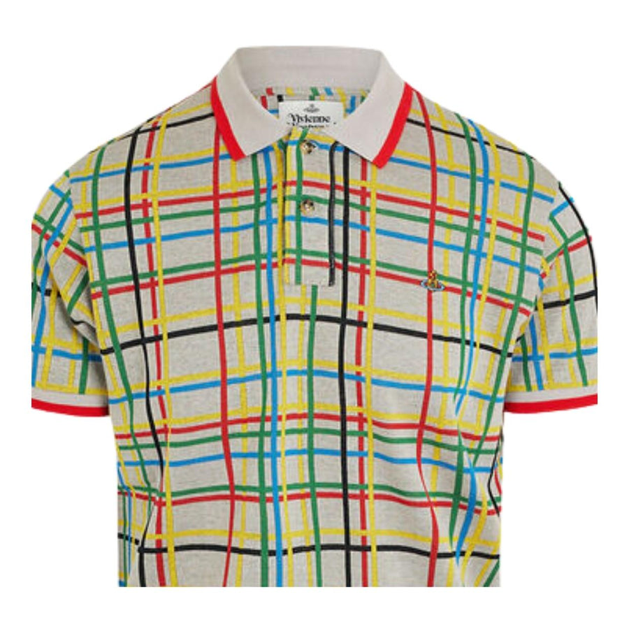 Vivienne Westwood Multi-Colour Stripe Classic Polo Shirt