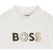 BOSS Baby Long Sleeved Off-White T-Shirt