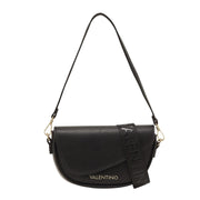 Valentino Bags Piper Black Flap Crossbody Bag