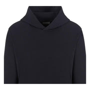 Emporio Armani Waffle Jersey Dark Navy Hoodie