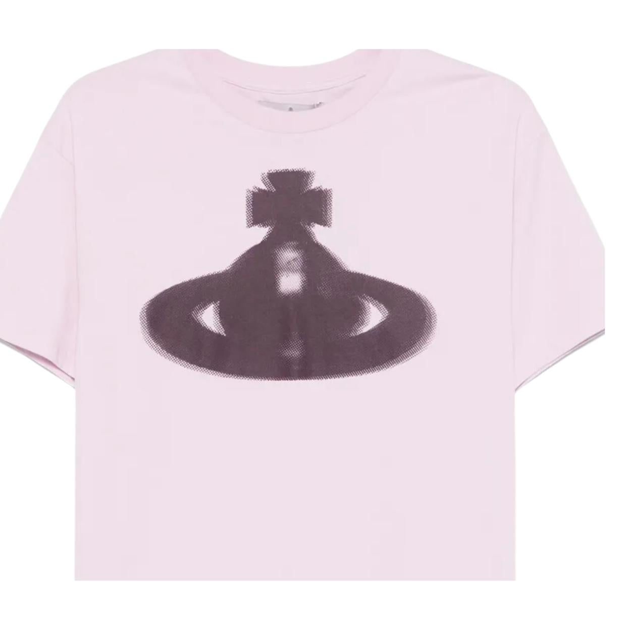 Vivienne Westwood Halftone Orb Classic Pink T-Shirt