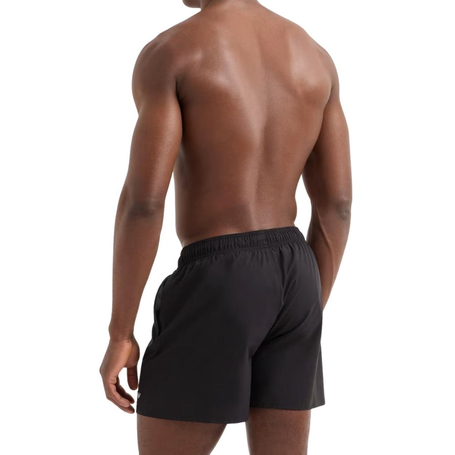 Emporio Armani Embroidered Eagle Black Swim Shorts