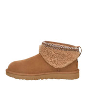 UGG Classic Ultra Mini Maxi Curly Chestnut Boot