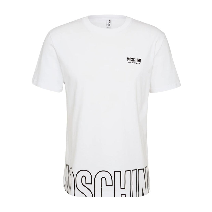 Moschino Underwear Bold Logo White T-Shirt