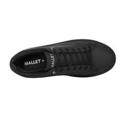 Mallet London GRFTR Lite Triple Black Sliver Trainers