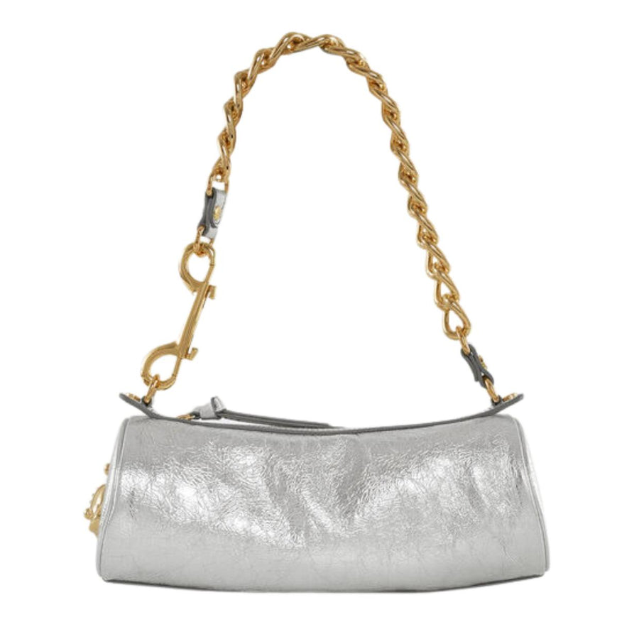 Vivienne Westwood Silver Cindy Cylinder Bag