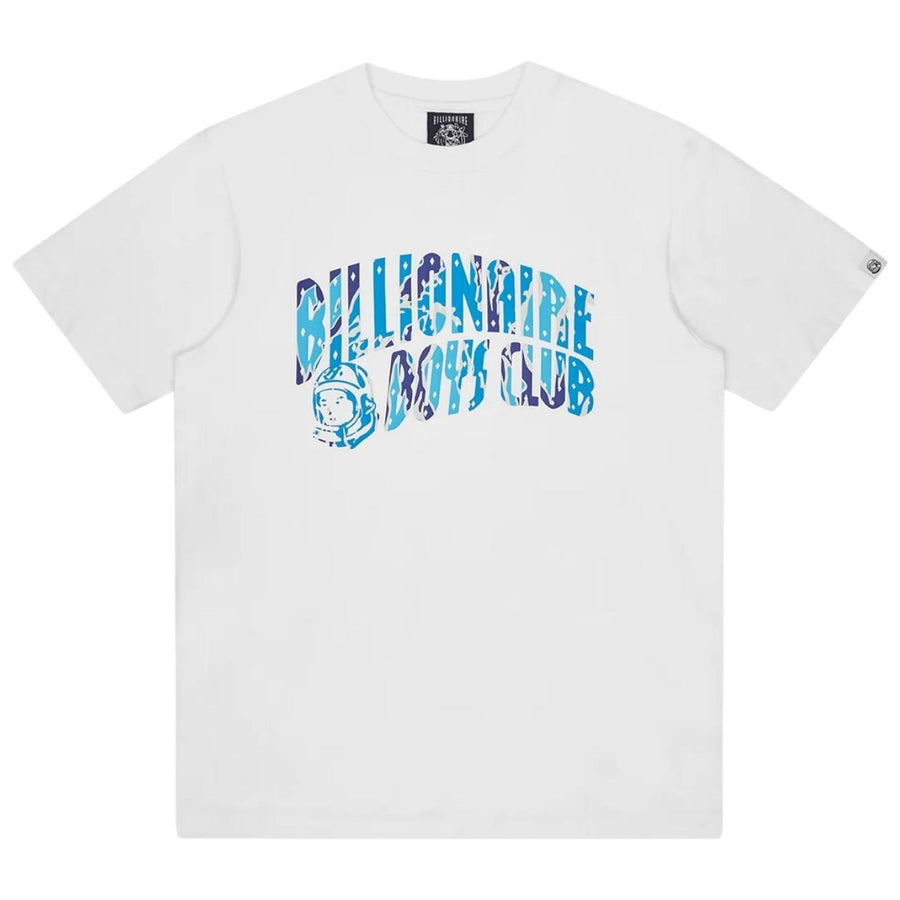 Billionaire Boys Club Camo Arch Logo White T-Shirt