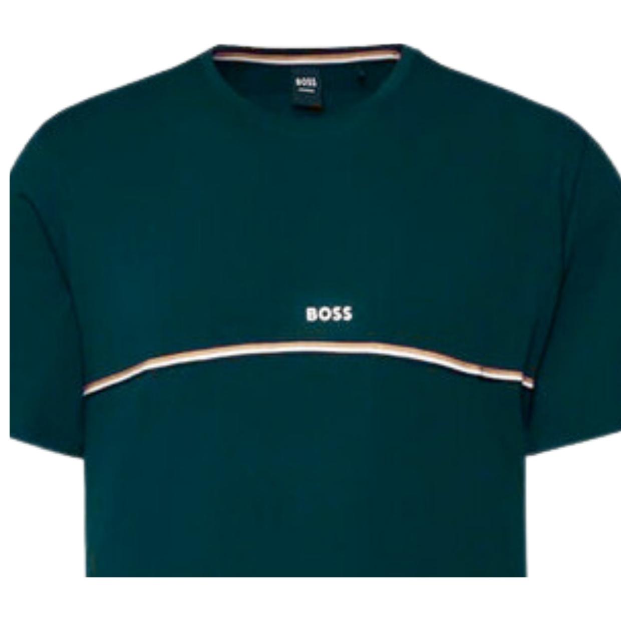 BOSS Dark Green Unique T-Shirt