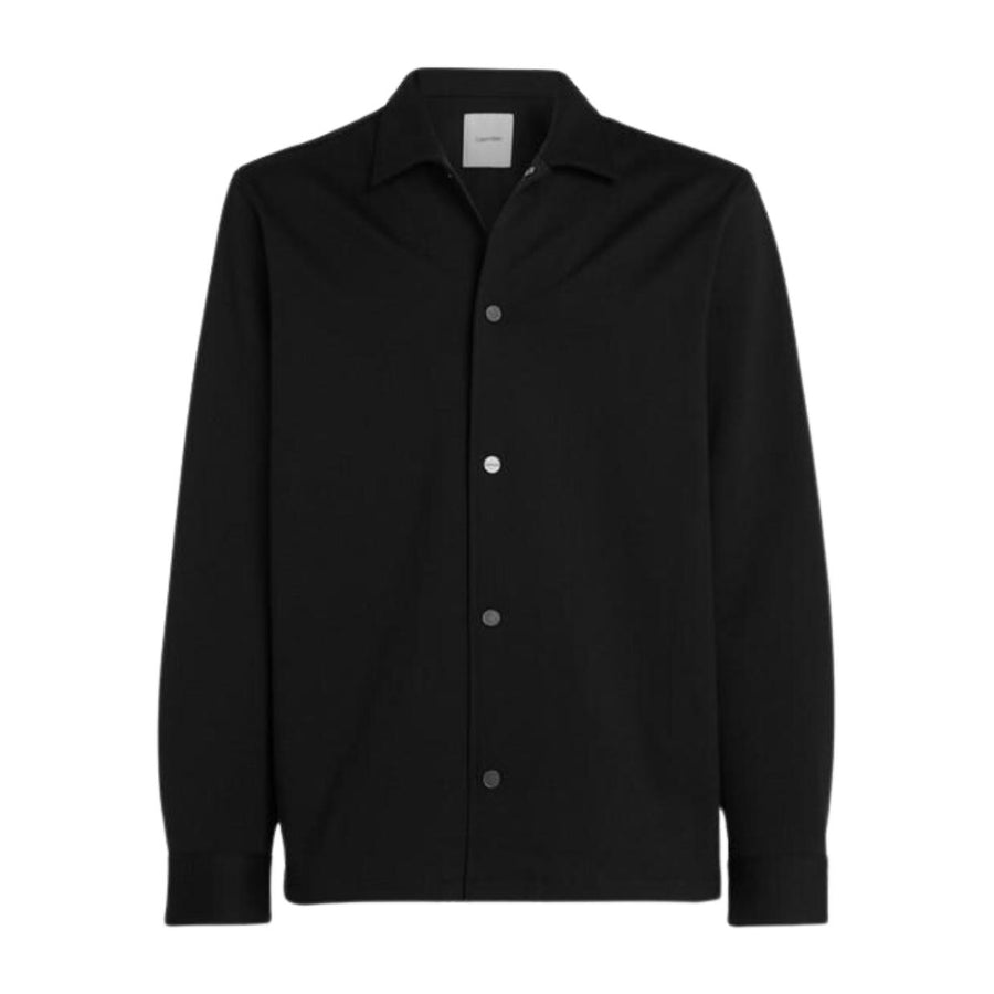 Calvin Klein Comfort Knit Black Overshirt