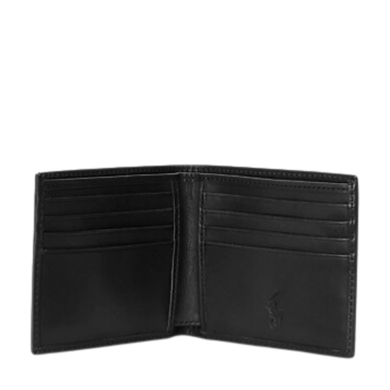 Polo ralph lauren shop leather passcase wallet