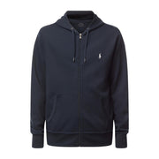 Polo Ralph Lauren Embroidered Pony Logo Aviator Navy Zip Up Hoodie