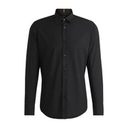 BOSS Relegant Regular Fit Black Shirt