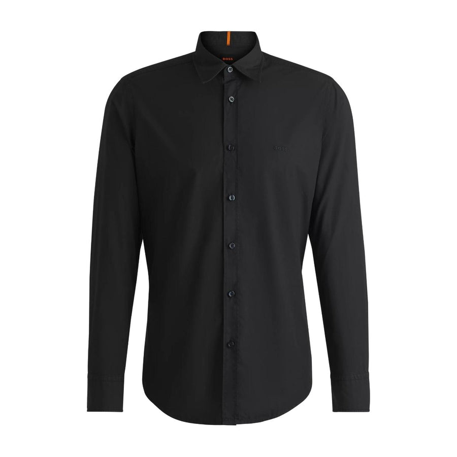 BOSS Relegant Regular Fit Black Shirt