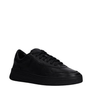 BOSS Baltimore Black Leather Trainers