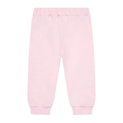 Balmain Baby Embroidered Logo Pink Jogging Bottoms