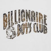 Billionaire Boys Club Camo Arch Logo White T-Shirt