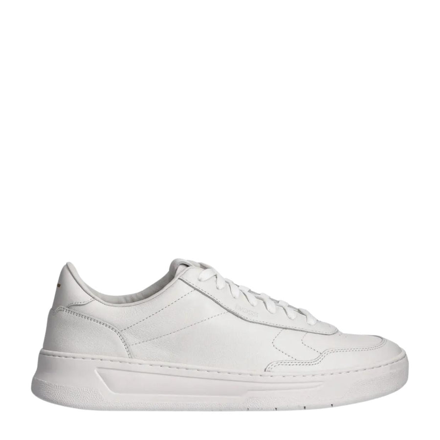 BOSS Baltimore White Leather Trainers