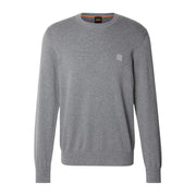 BOSS Logo Patch Kanovano Grey Sweatshirt