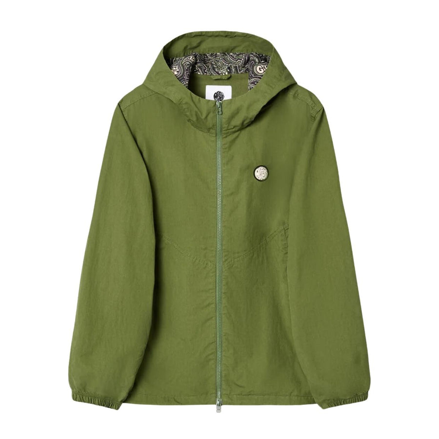 Pretty Green Feltham Khaki Hooded Jacket