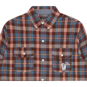 Billionaire Boys Club Brown Check Shirt