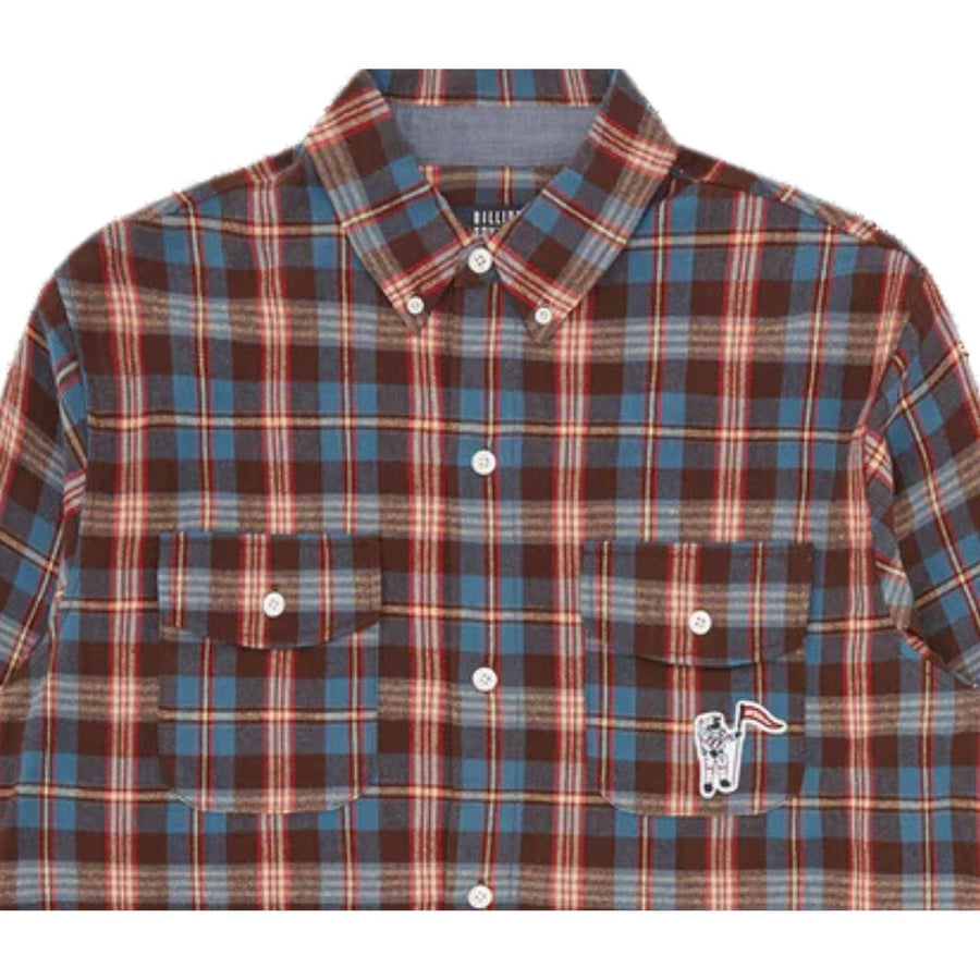 Billionaire Boys Club Brown Check Shirt