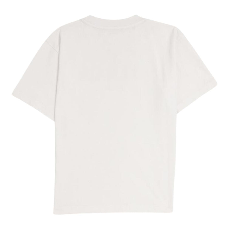 Balmain Kids Printed Contrast Logo White T-Shirt