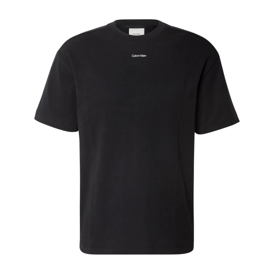 Calvin Klein Nano Logo Interlock Black T-Shirt