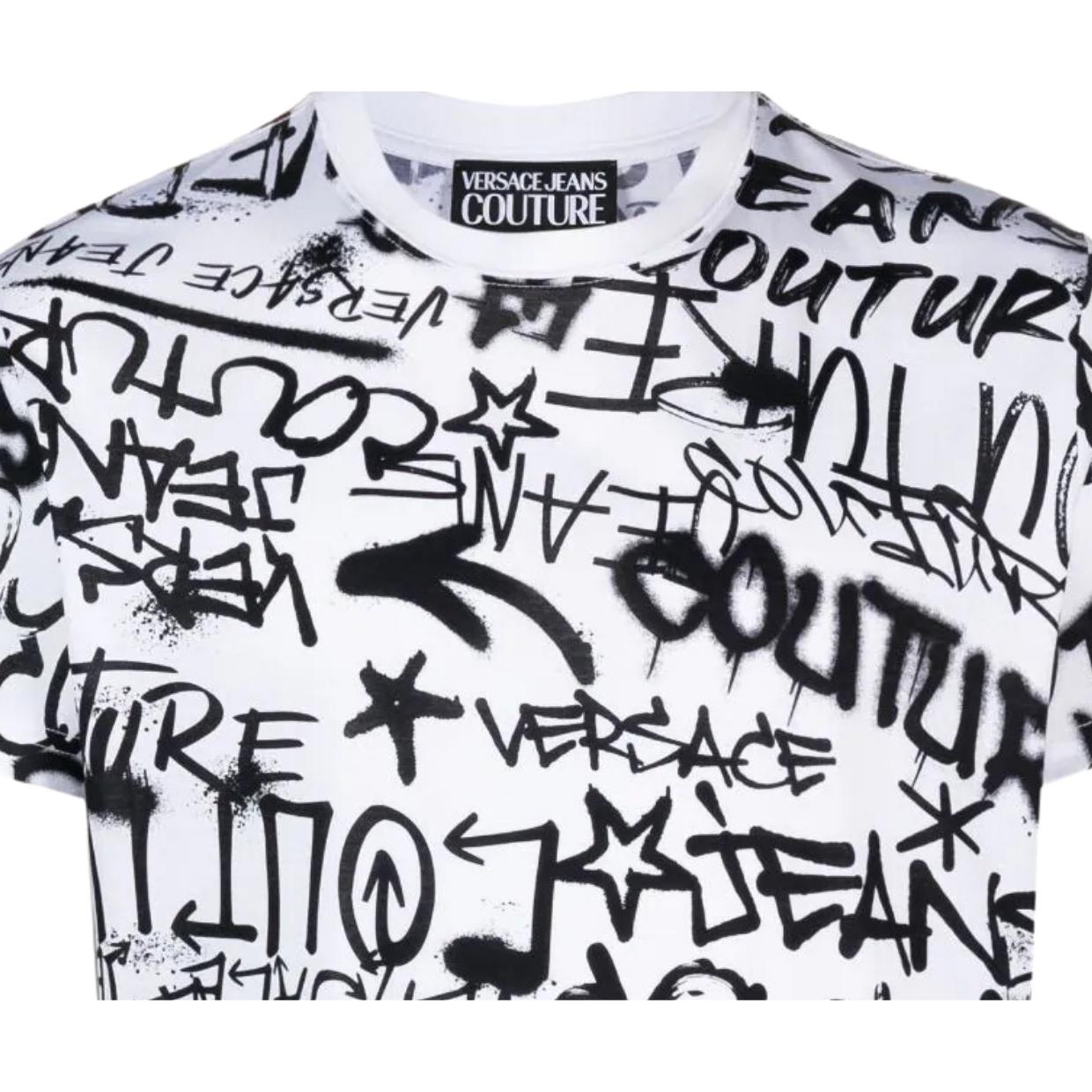 versace graffiti t shirt