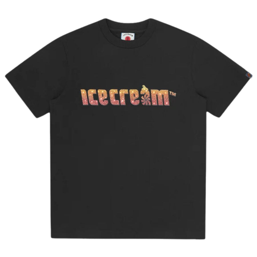 ICECREAM Soft Serve Sparkle Black T-Shirt