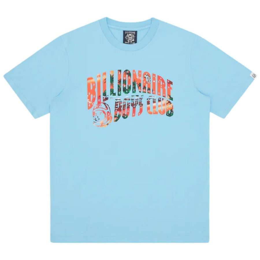 Billionaire Boys Club Tropical Island Fill Arch Logo Blue T-Shirt