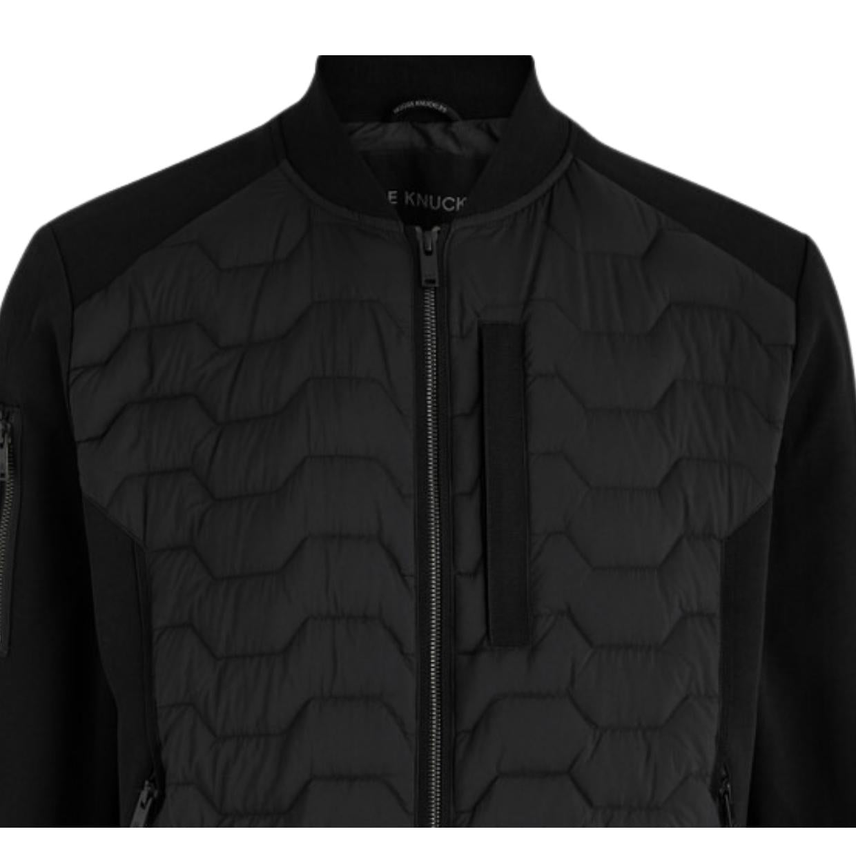 Moose Knuckles Black Granite Bomber