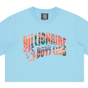 Billionaire Boys Club Tropical Island Fill Arch Logo Blue T-Shirt