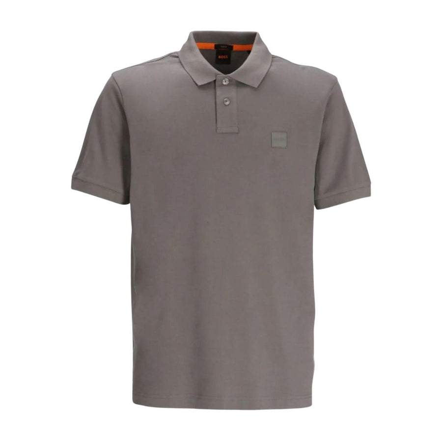 BOSS Slim Fit Passenger Grey Polo Shirt