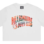 Billionaire Boys Club Tropical Island Fill Arch Logo White T-Shirt