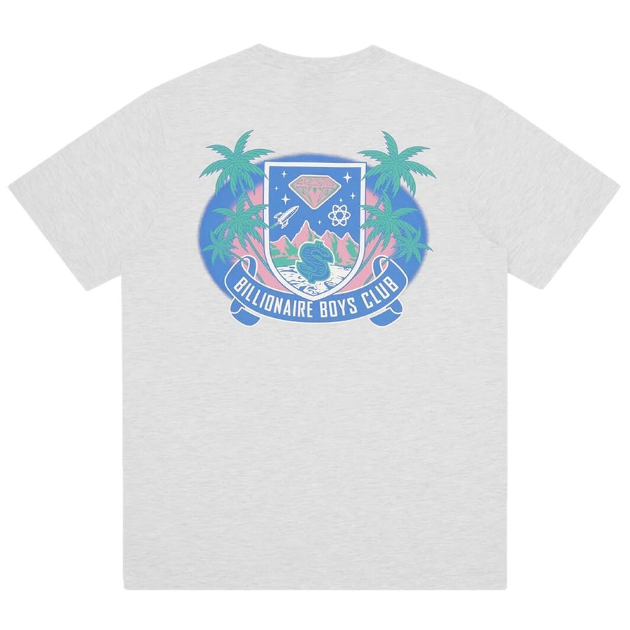 Billionaire Boys Club Tropical Crest Ash Grey T-Shirt