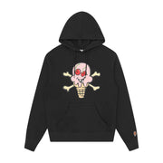 ICECREAM Cones & Bones Black Hoodie