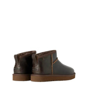 UGG Classic Ultra Mini Leather Regenerate Ironwood Boot