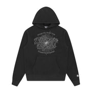 Billionaire Boys Club Script Logo Chainstitch Black Hoodie