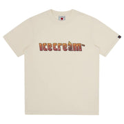 ICECREAM Soft Serve Sparkle Ecru T-Shirt