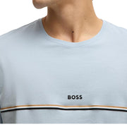 BOSS Signature Stripe Sky Blue Unique T-Shirt