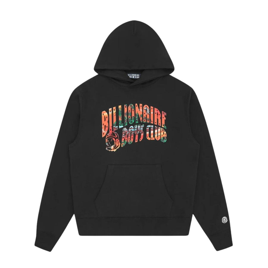 Billionaire Boys Club Tropical Island Fill Arch Logo Black Hoodie