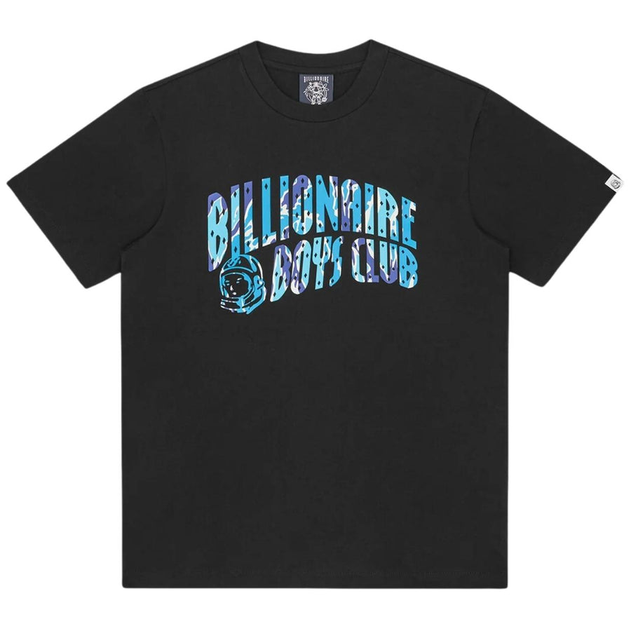 Billionaire Boys Club Camo Arch Logo Black T-Shirt