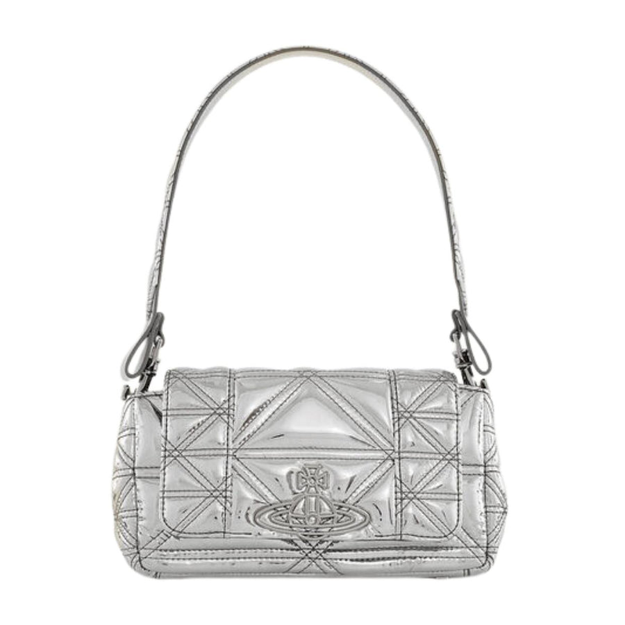 Vivienne Westwood Medium Hazel Sliver Quilted Handbag