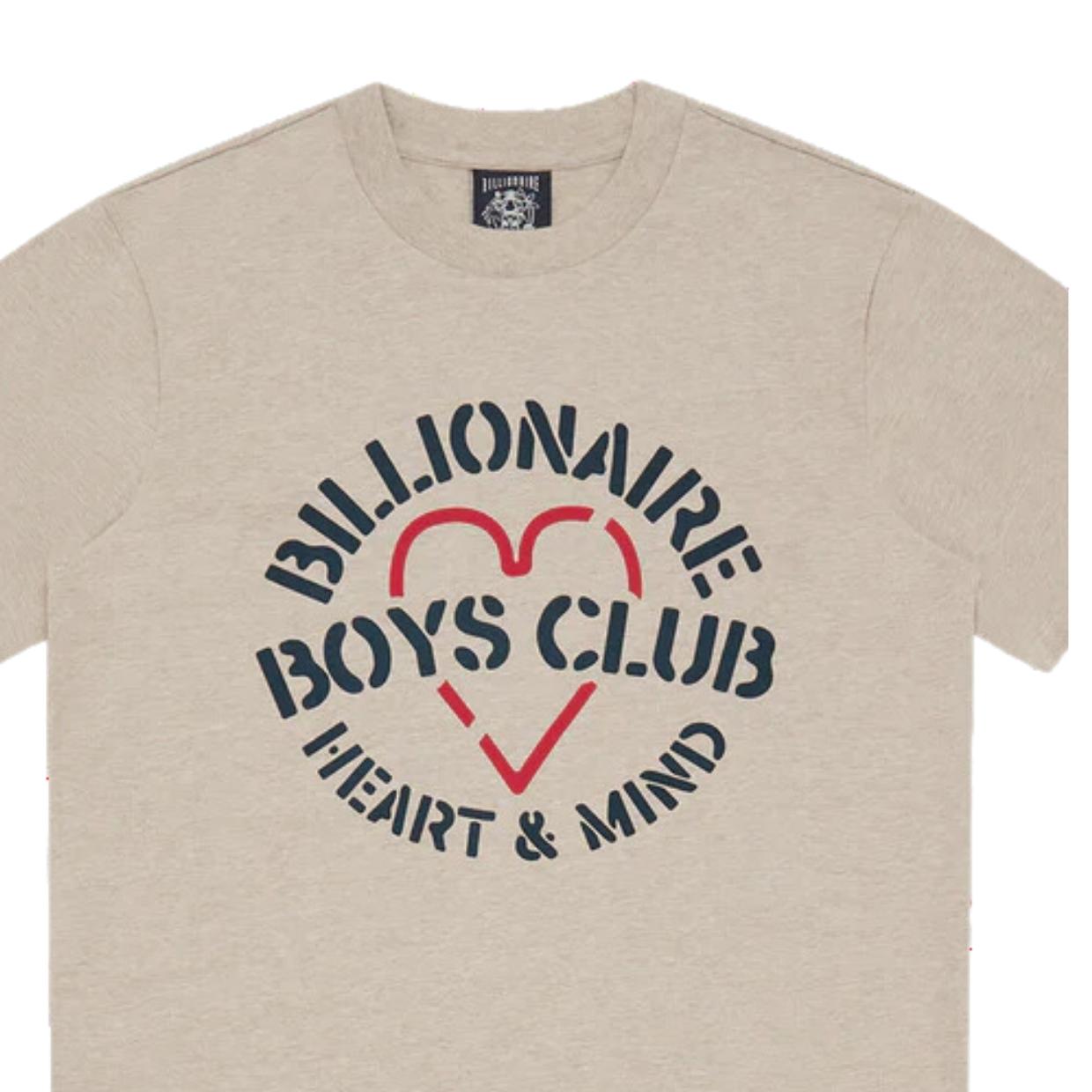 Billionaire Boys Club Heart & Mind Stencil Logo Slub Sand T-Shirt