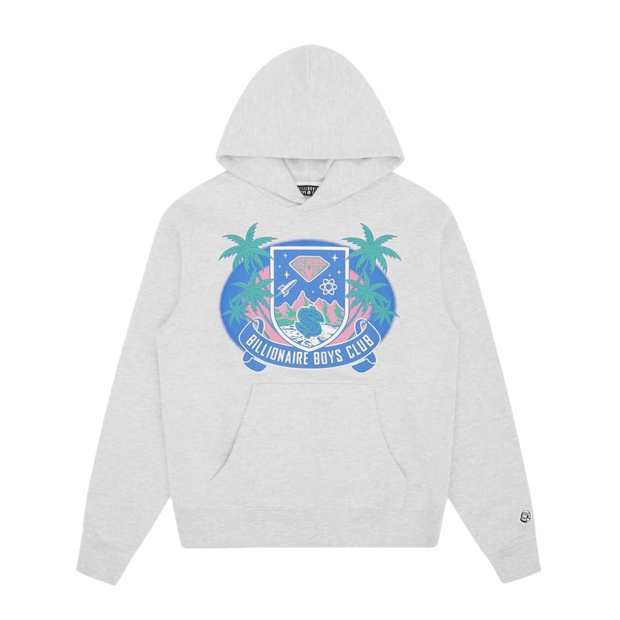 Billionaire Boys Club Tropical Crest Ash Grey Hoodie