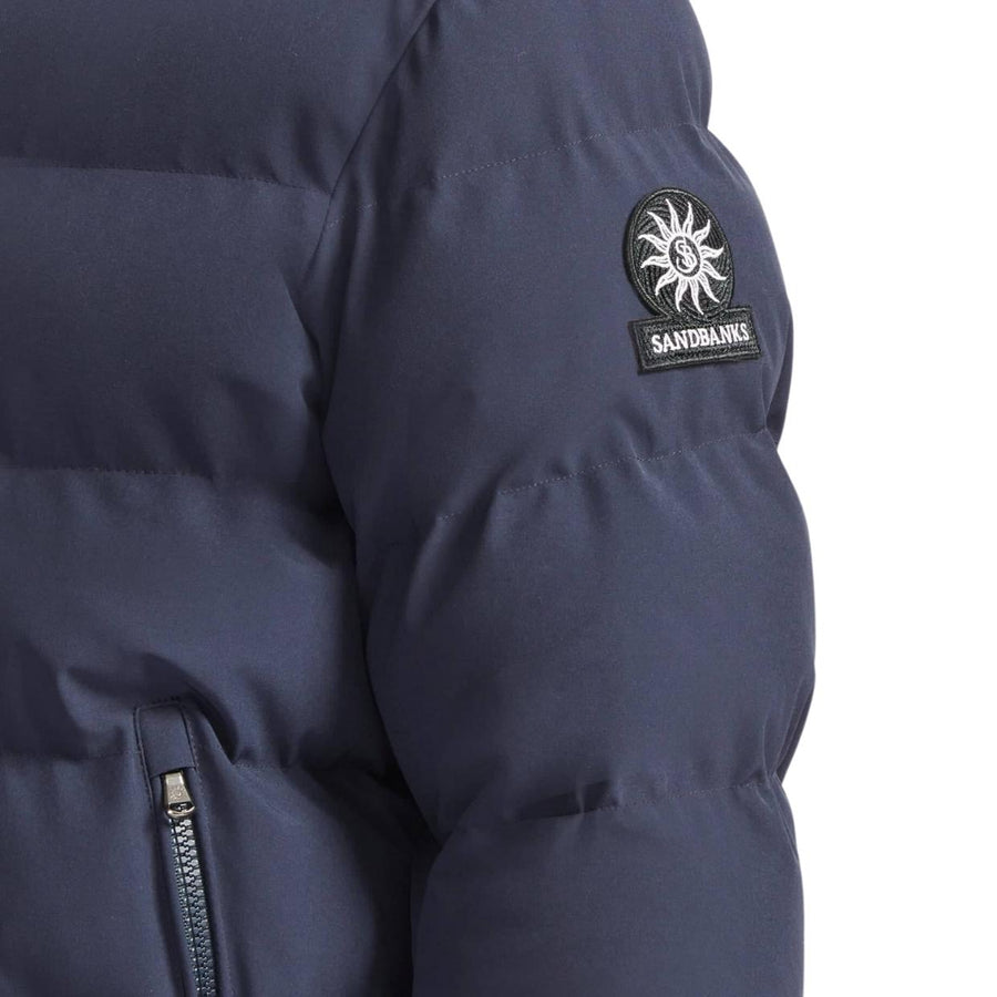 Sandbanks Banks Navy Puffer Jackets